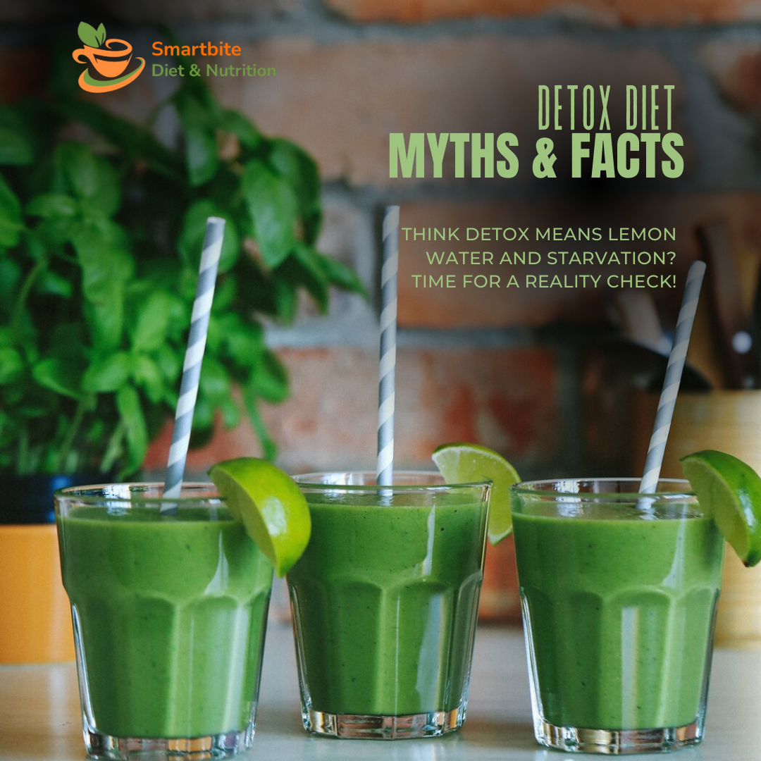 Detox diet myths and facts for healthy weight loss