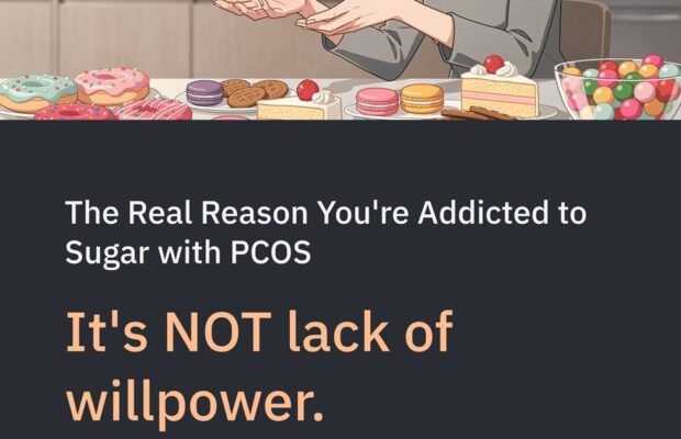 The Real Reason You’re Addicted to Sugar with PCOS (It’s Not Just Willpower)