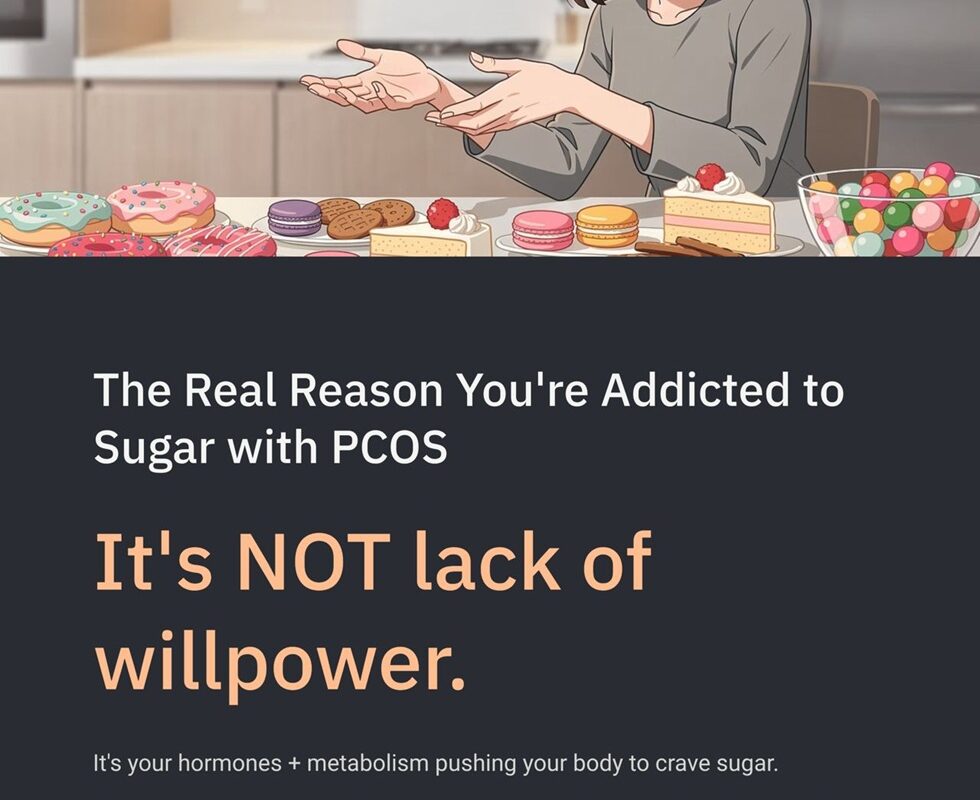 The Real Reason You’re Addicted to Sugar with PCOS (It’s Not Just Willpower)