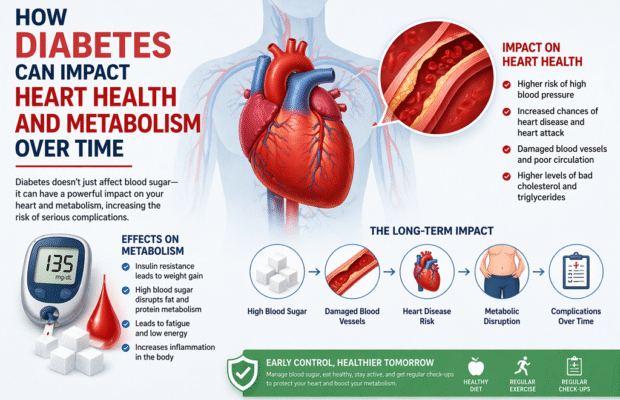 How Diabetes Can Impact Heart Health and Metabolism Over Time
