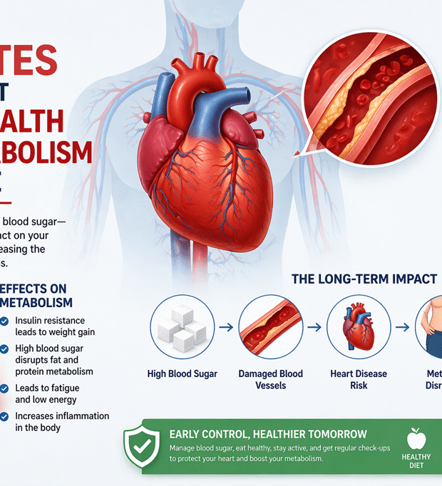 How Diabetes Can Impact Heart Health and Metabolism Over Time