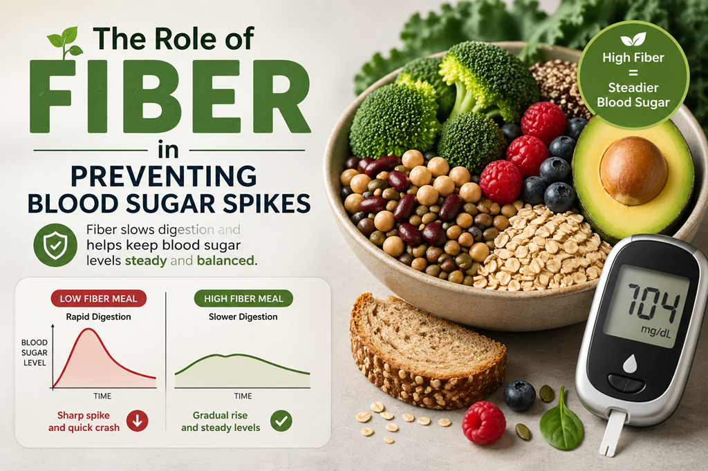 The Role of Fiber in Preventing Blood Sugar Spikes