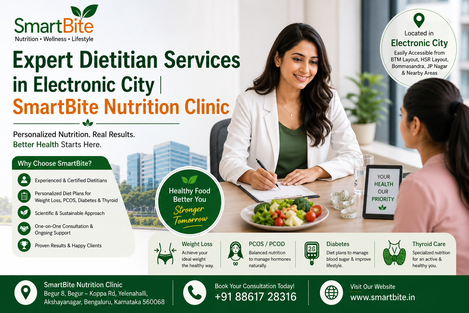 SmartBite Nutrition Clinic Electronic City