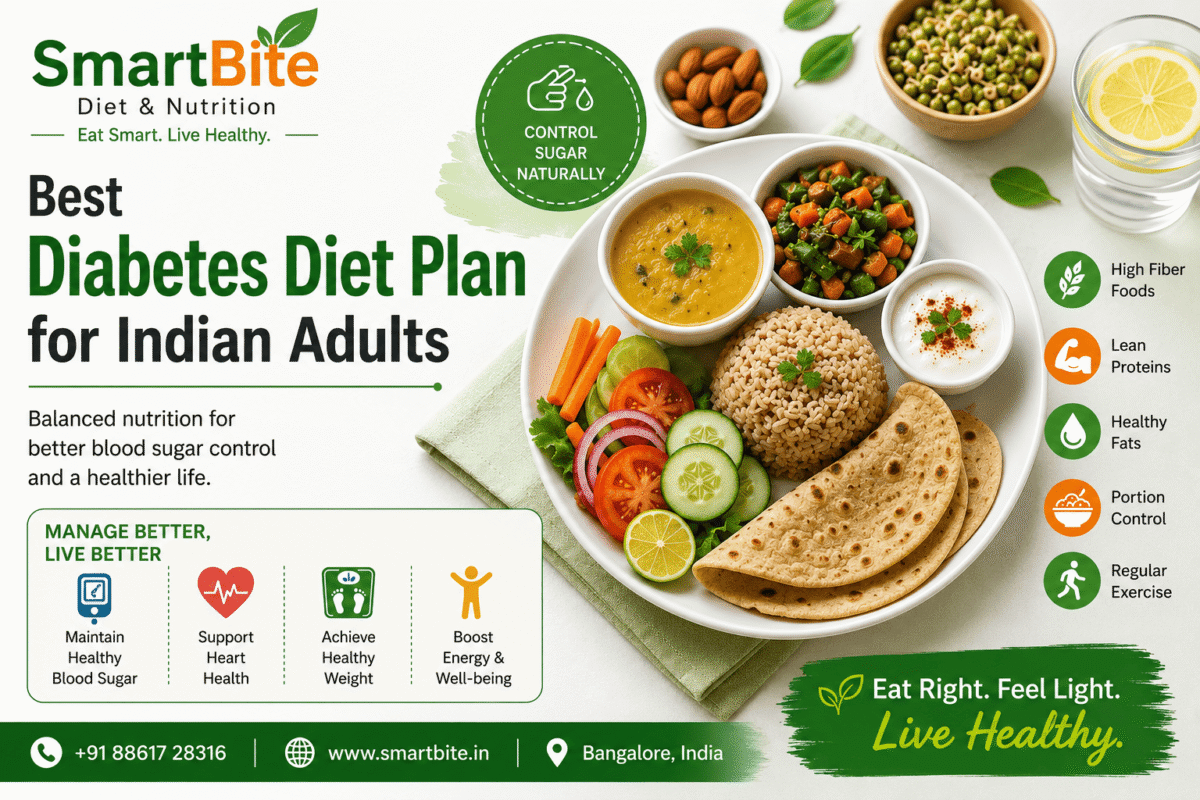 Best Diabetes Diet Plan for Indian Adults