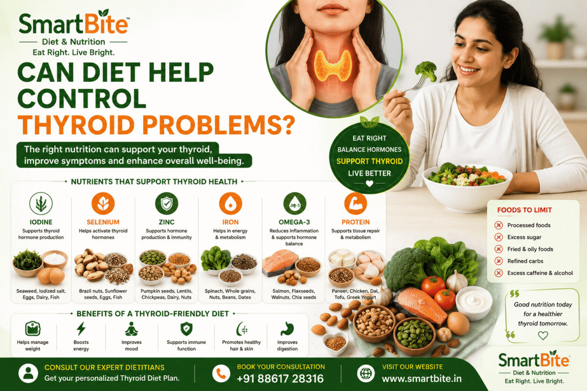 Can Diet Help Control Thyroid Problems