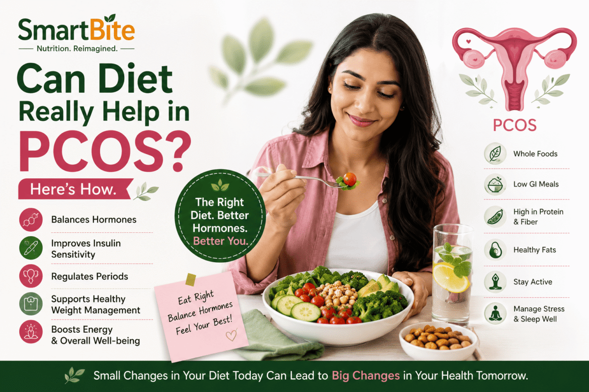 Can Diet Really Help in PCOS Here's How.