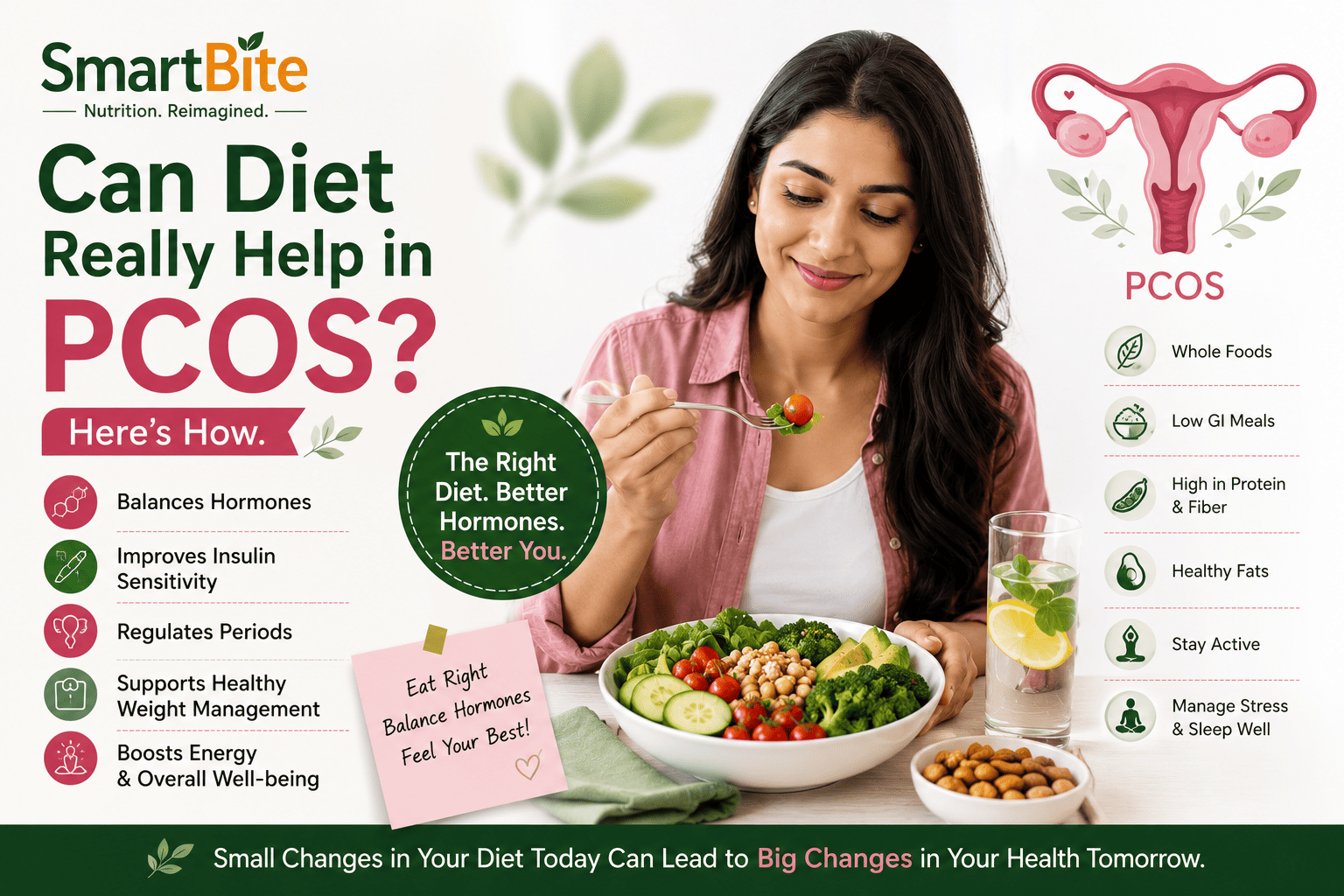 Can Diet Really Help in PCOS Here's How.