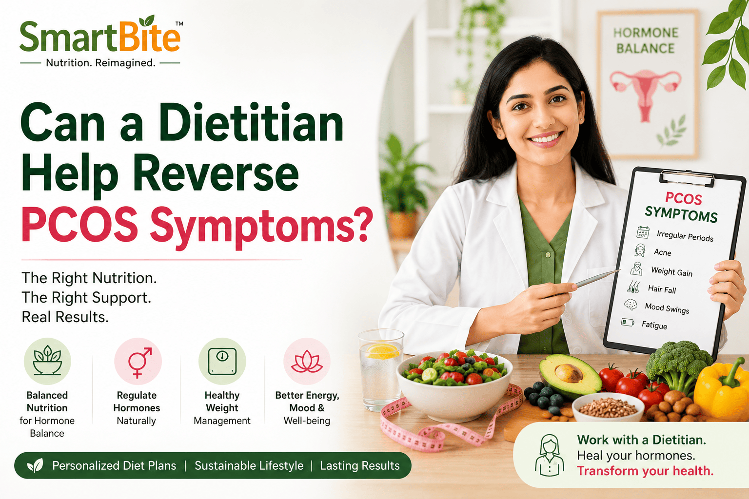 Can a Dietitian Help Reverse PCOS Symptoms