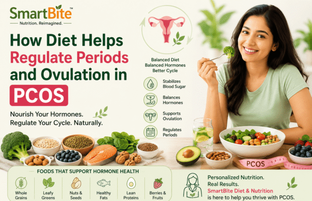 How Diet Helps Regulate Periods and Ovulation in PCOS