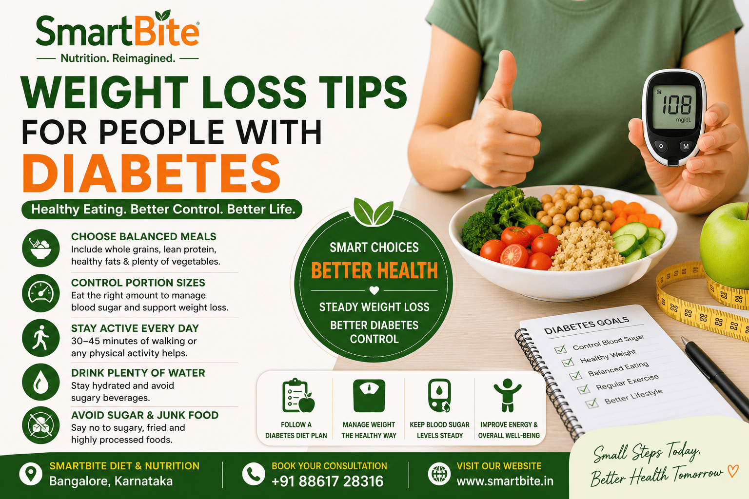 Weight Loss Tips for People with Diabetes