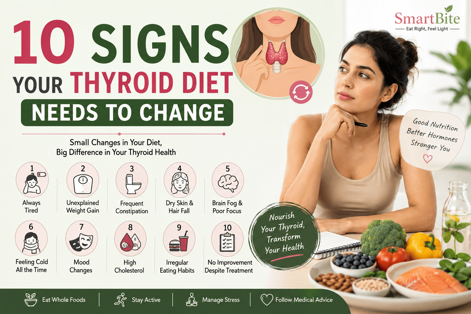10 Signs Your Thyroid Diet Needs to Change