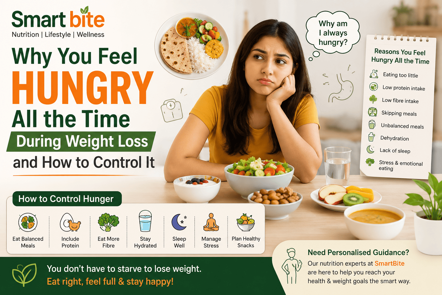 Why You Feel Hungry All the Time