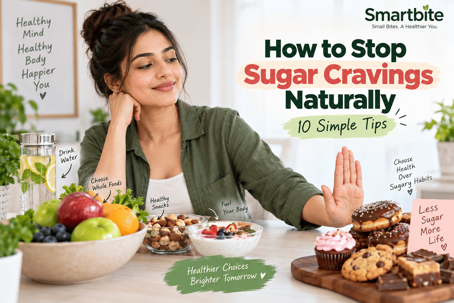 10 Simple Tips How to Stop Sugar Cravings Naturally