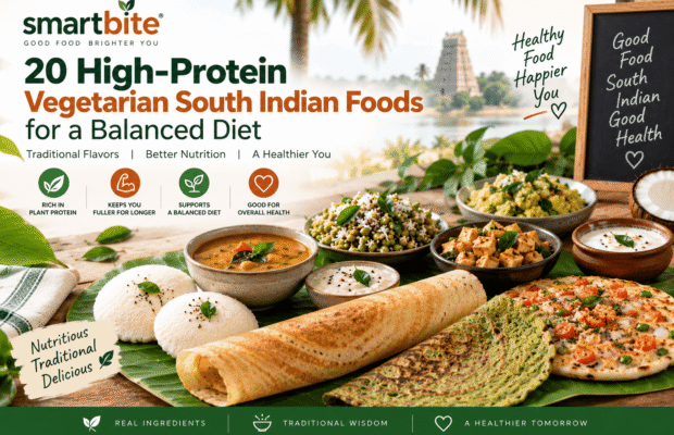 20 High-Protein Vegetarian South Indian Foods for a Balanced Diet