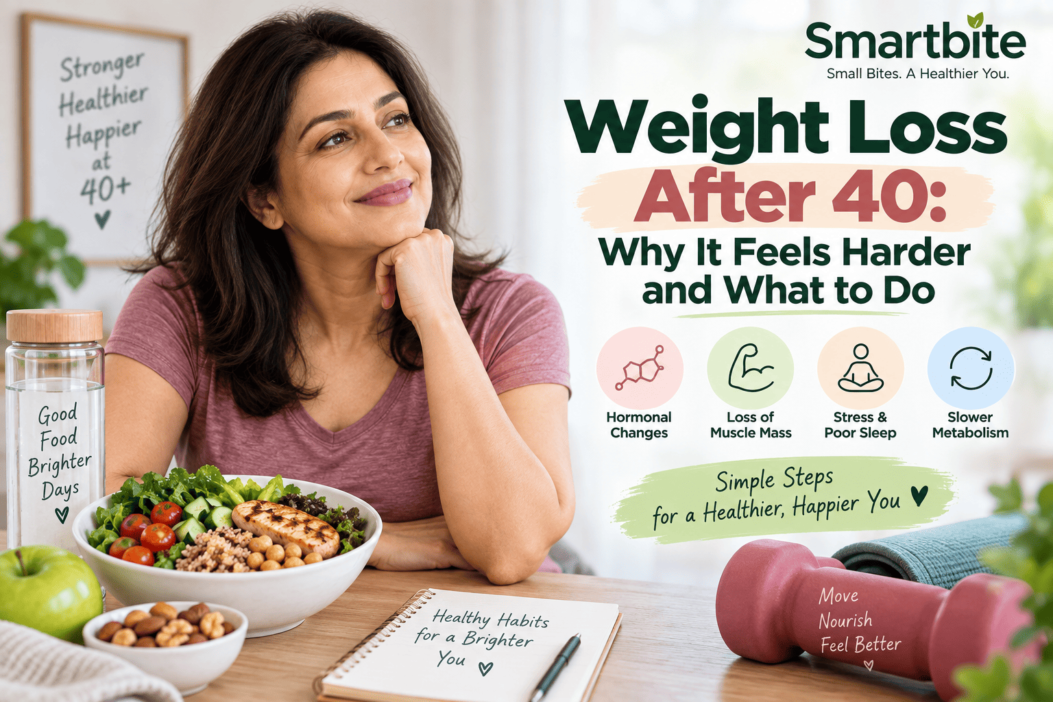 Weight Loss After 40 Why It Feels Harder and What to Do