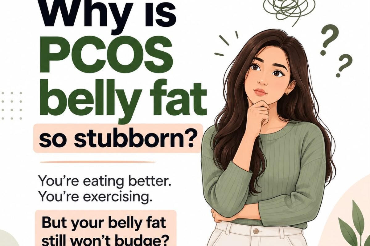Why Is Belly Fat So Stubborn With PCOS? Causes & Solutions