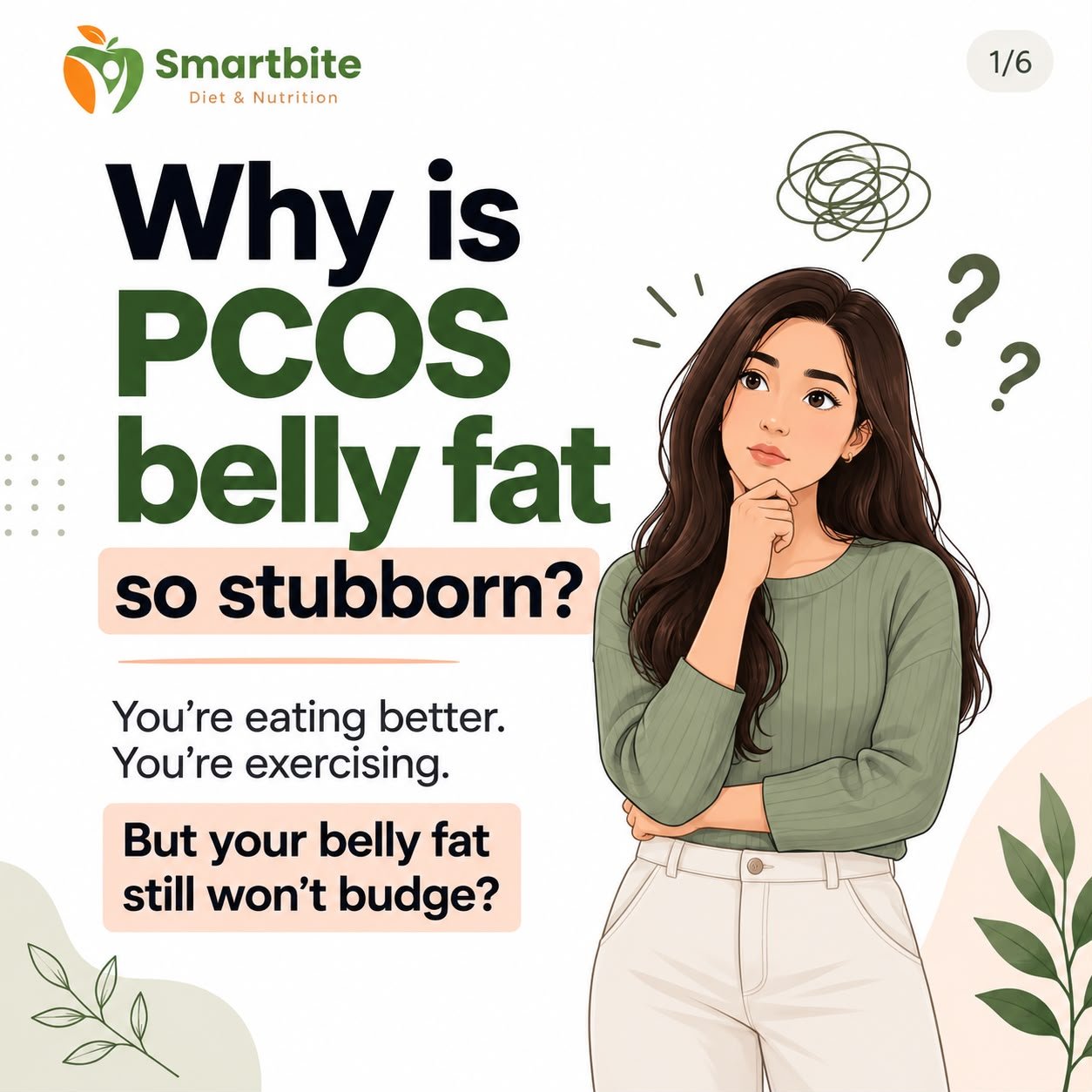 Why Is Belly Fat So Stubborn With PCOS? Causes & Solutions