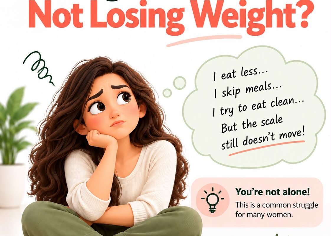 Eating Less but Still Not Losing Weight With PCOS? Here’s Why