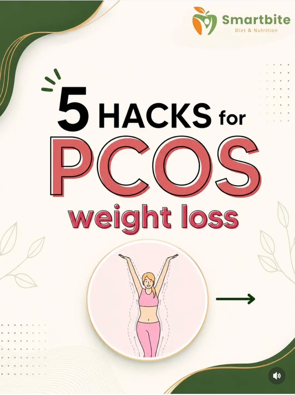 5 Hacks for PCOS Weight Loss